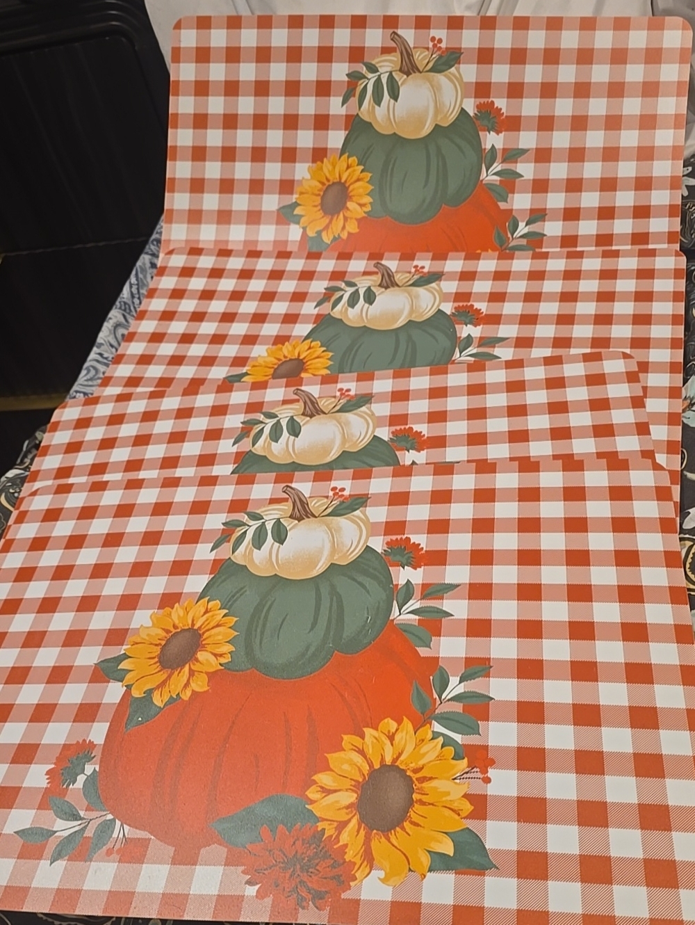 ❤️5/$25 4 New Autumn Fall Placemats